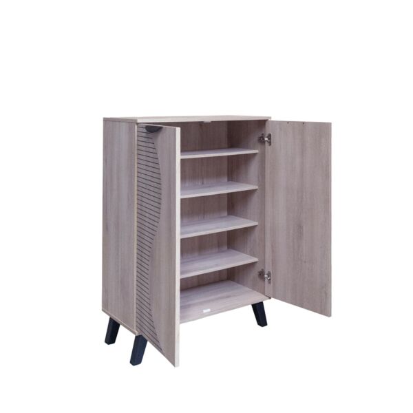 خزانة احذية بابين - خشبي