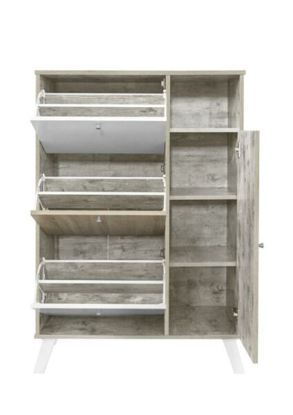 خزانة أحذية خشب ماليزي  متعدد الألوان