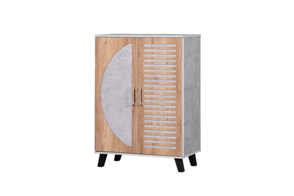 خزانة أحذية بابين ماجيستي - بيج ورمادي