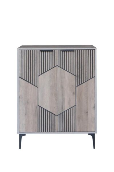 خزانة أحذية بابين خشب ماليزي لندن - خشبي