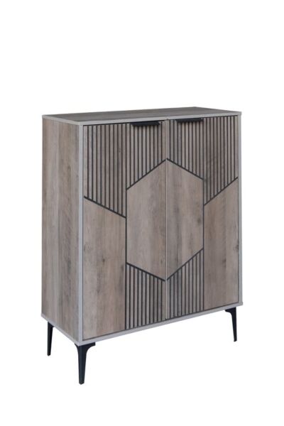 خزانة أحذية بابين خشب ماليزي لندن - خشبي