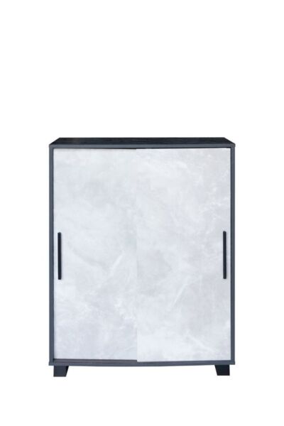 خزانة أحذية بابين سحاب خشب ماليزي اكسبشن