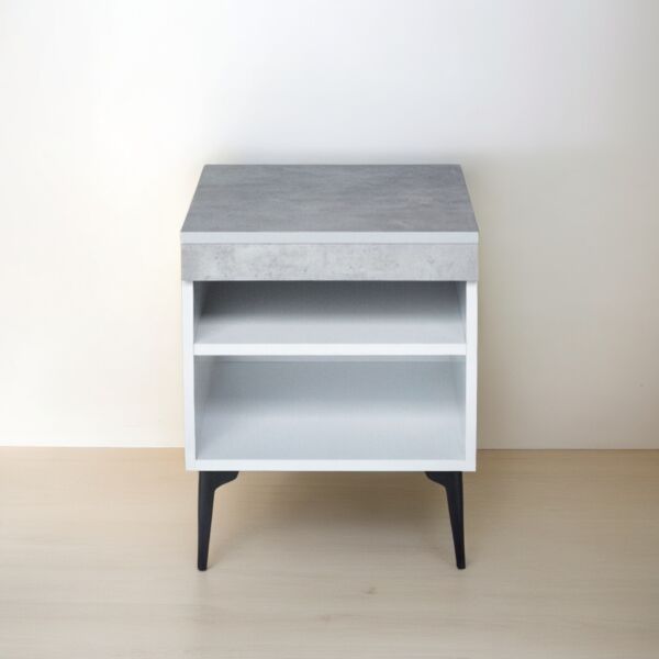 كومودينو رفين رايون - أبيض ورمادي