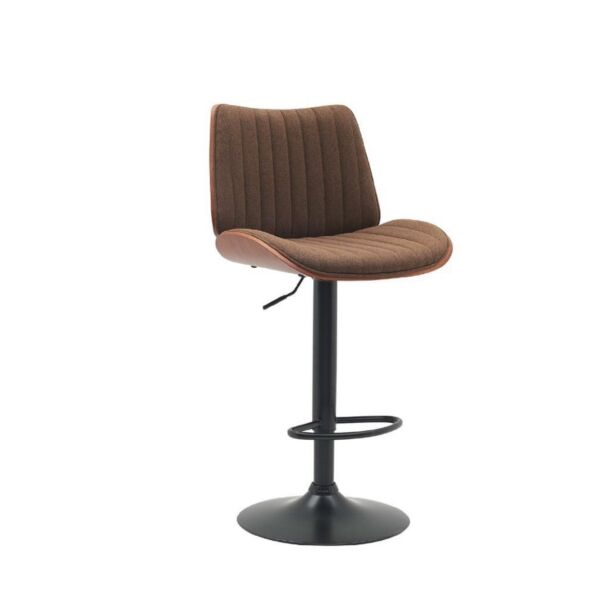 كرسي مرتفع قابل للارتفاع والتعديل بستيمل - بني