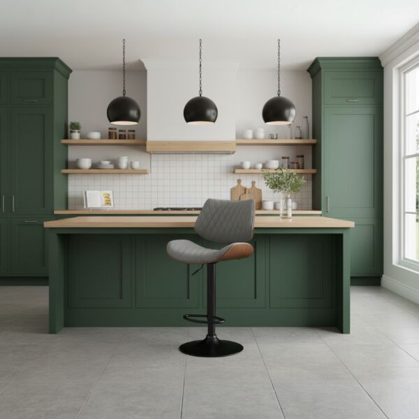 كرسي مرتفع قابل للتعديل بستيلا - رمادي