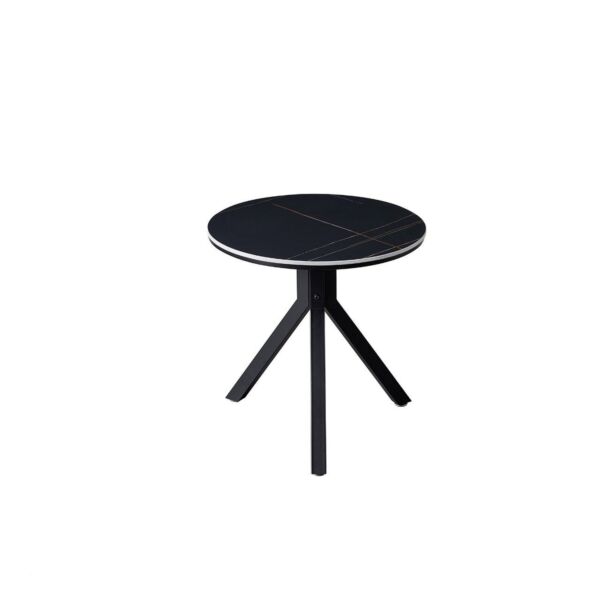 طاولة قهوة بورسلان لافينا - اسود