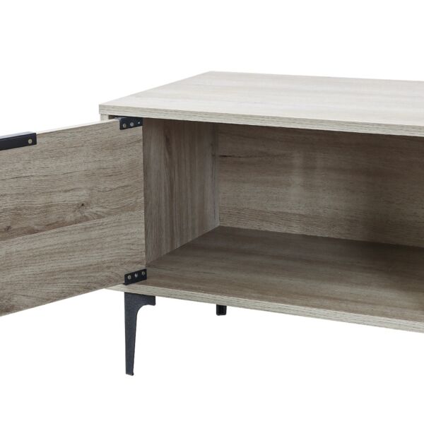 طاولة تلفزيون خشب ماليزي 180 سم - بيج