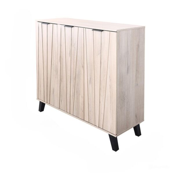 خزانة أحذية 3 أبواب روكستا - بيج