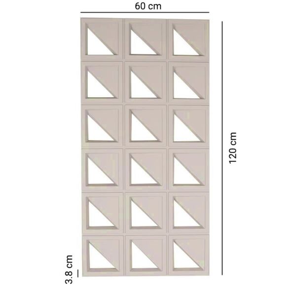 ديكور جداري بولي يوريثان شينزو - بيج