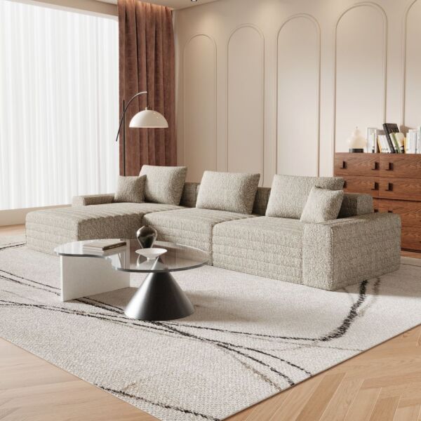 كنب زاوية يسار بونا - بيج