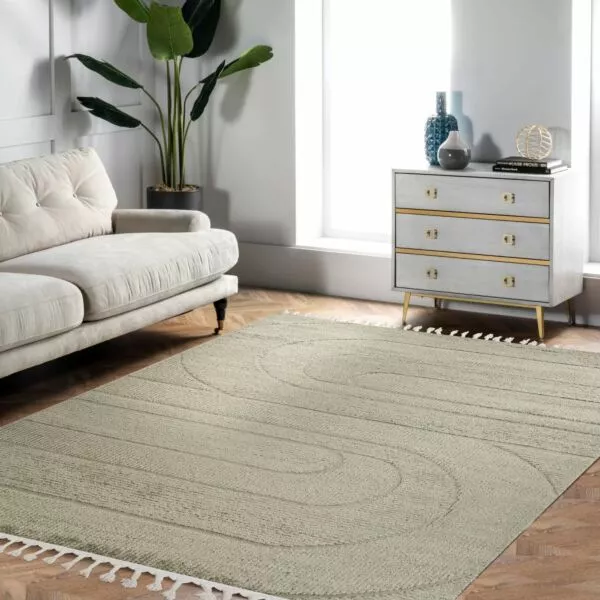 سجادة مودرن ليمان 250x350 سم - اخضر