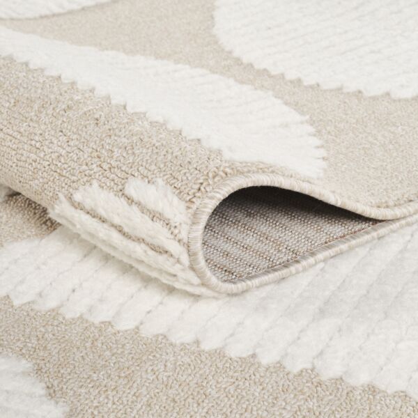 سجادة مودرن روهان 200x300 سم - كريمي وبيج
