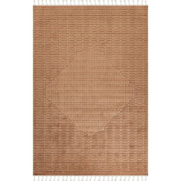 سجادة مودرن لوفير 150×230 سم - برتقالي