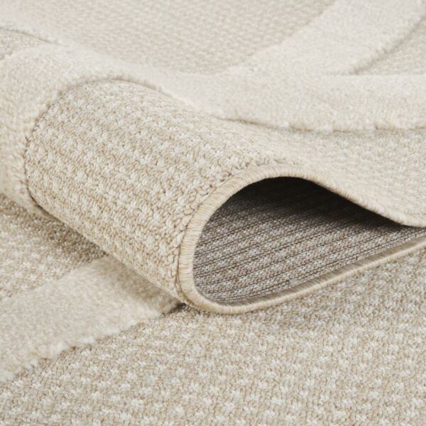 سجادة مودرن ألافا 150×230 سم - بيج