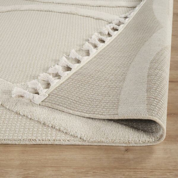 سجادة مودرن ألافا 150×230 سم - بيج