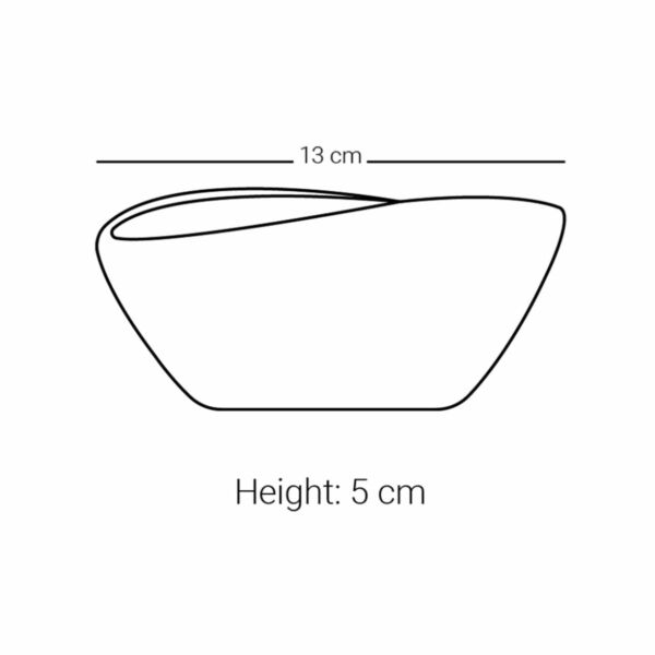 طقم زبادي سرور لون ذهبي صغيرة