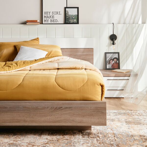 طقم غرفة نوم كينج 4 قطع - دبلن - 180x200 سم