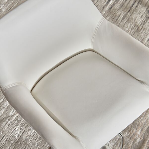 مقعد مرتفع بيتريب - اسود وابيض