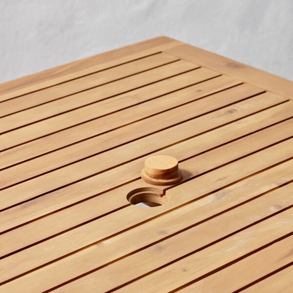 طاولة خارجية قابلة للطي ليزي ساترداي - بني