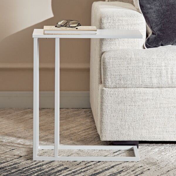 طاولة جانبيّة - دولوس - ابيض