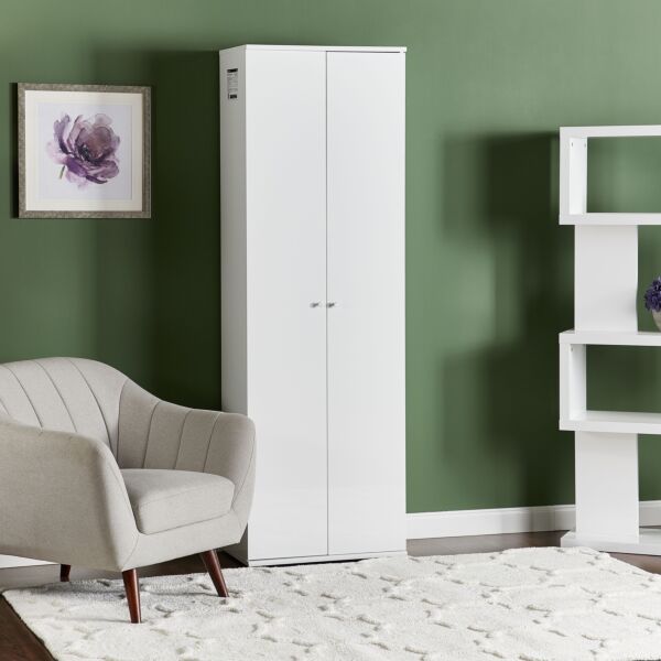 خزانة أحذية 34 زوج- روبن - ابيض