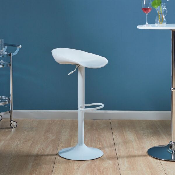 مقعد مرتفع يورك - ابيض