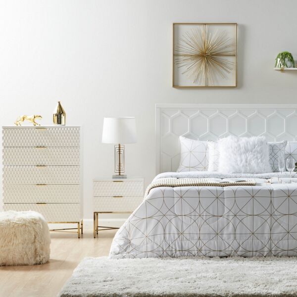 طاولة سرير جانبية - زوي