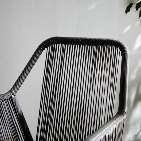 كرسي جلسة خارجية إيج - رمادي