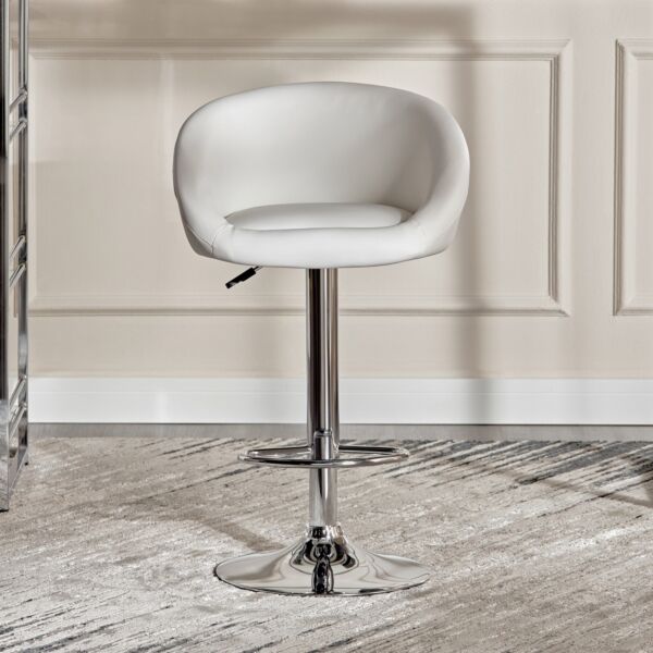 مقعد مرتفع فروست بابريكا - ابيض