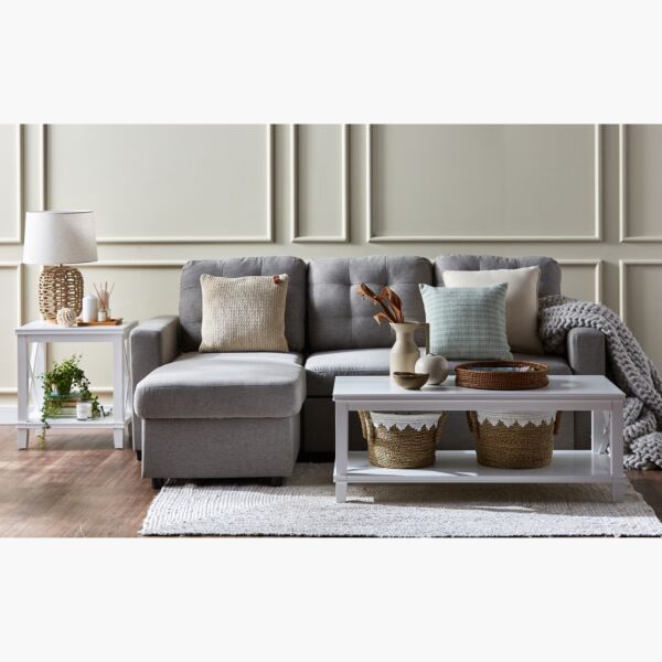 طاولة قهوة - ماريلاند - ابيض