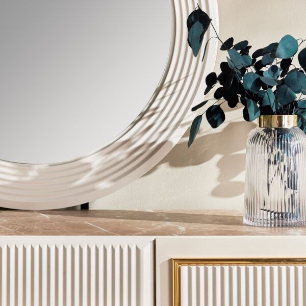 مرآة طاولة تزيين - توريا