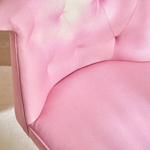 كرسي مكتب للأطفال جيمي - وردي