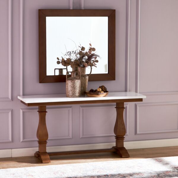 طاولة كونسول بمرآة - هينري