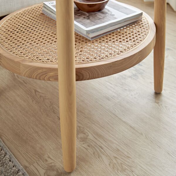 طاولة جانبية بسطح زجاج - أناسا