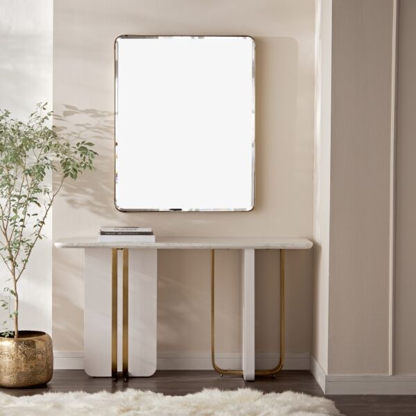 طاولة كونسول مع مرآة - نيو لوكس