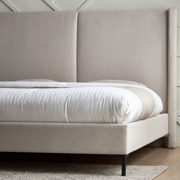 سرير كينج أندرس 180x200 سم - بيج