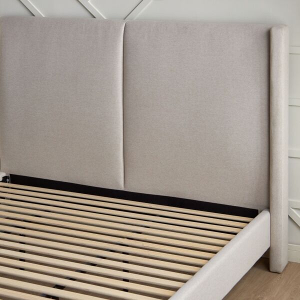 سرير كينج أندرس 180x200 سم - بيج