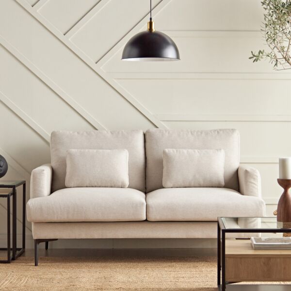 كنبة قماش مقعدين - أندرس