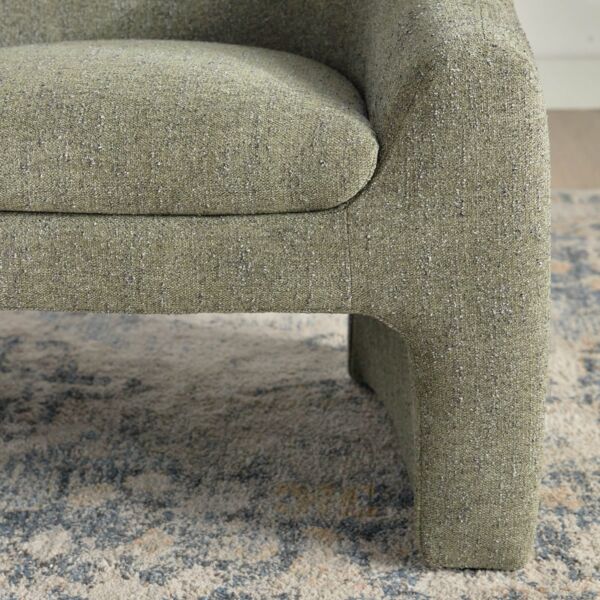 كرسي قماش بمساند ذراعين - تولين