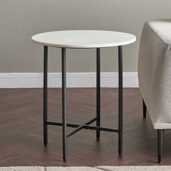 طاولة جانبية بسطح رخام - أوتيس