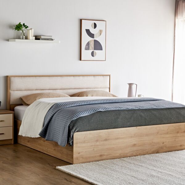 طقم غرفة نوم كينج 6 قطع - بورصة - 200x180 سم