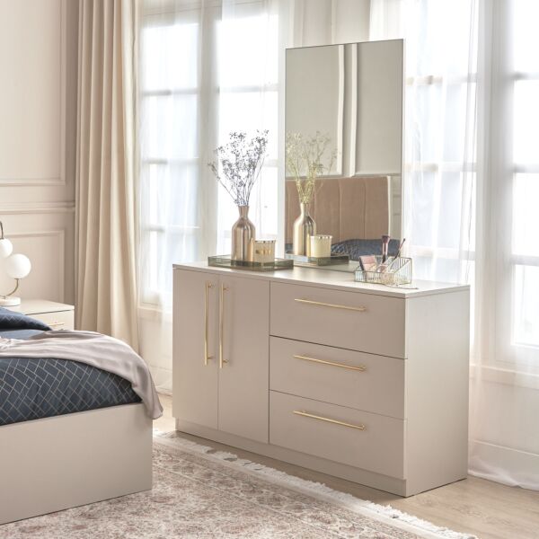 طقم غرفة نوم كينج 6 قطع - دانتي - 180x200 سم