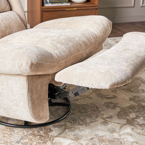 كرسي استرخاء هزاز كهربائي قابل للضبط واين - طوبي