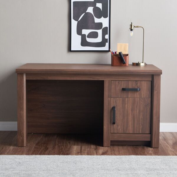 طاولة مكتب ميدلي - جوزي غامق