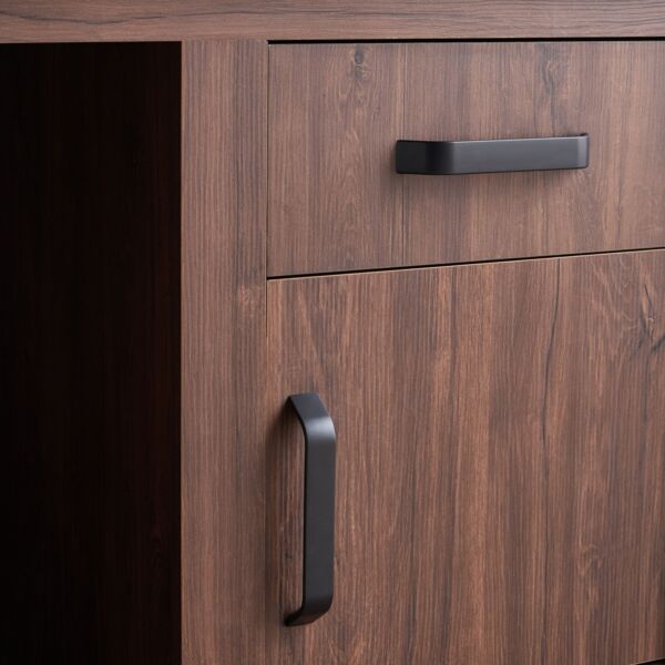 طاولة مكتب ميدلي - جوزي غامق