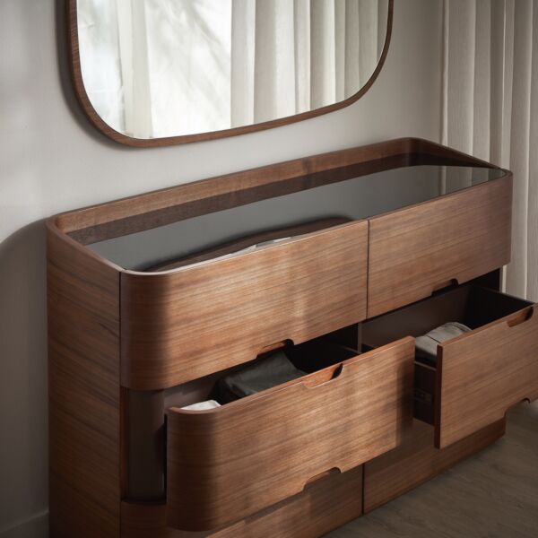 طاولة تزيين مع مرآة سومرتون - جوزي