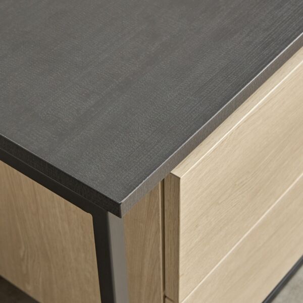 كومودينو روبيك - بلوطي وأسود