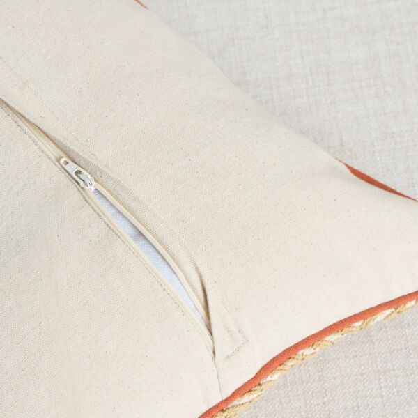 وسادة محشوة مطرزة ويف رود 30x50 سم - متعدّد الألوان