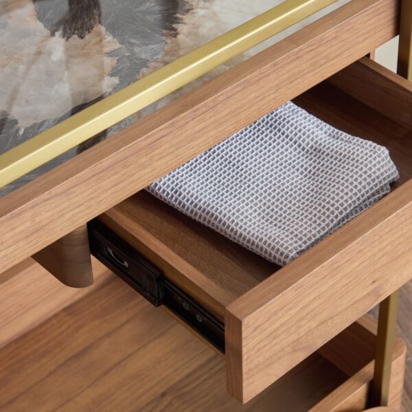 عربة تقديم - أركيد جوزي وذهبي