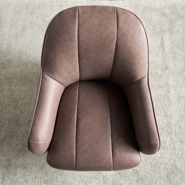 كرسي مفرد ترينفيل - بني